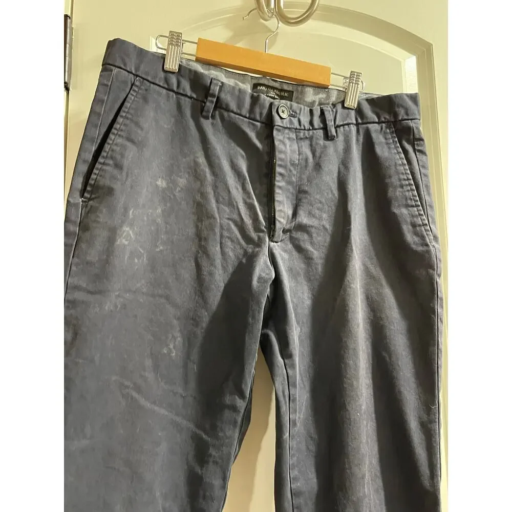 Banana Republic Mason Chino Pants Mens 31x30 GUC